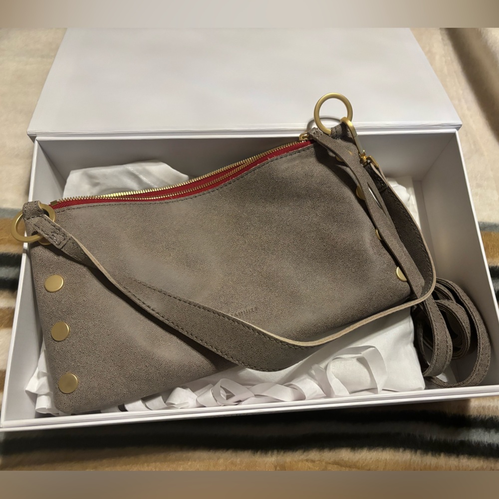 Hammitt Kyle Small in Pewter & Brushed Gold New in Box - Picture 3 of 8